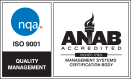 NQA ISO9001 ANAB Accredited