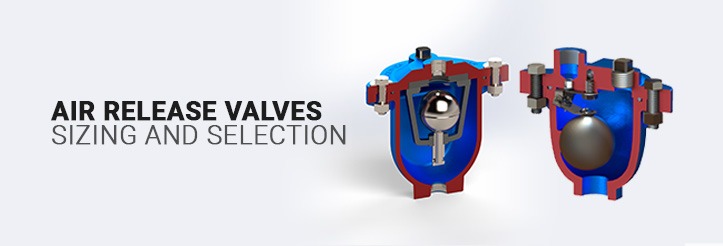 air release valve sizing and selection