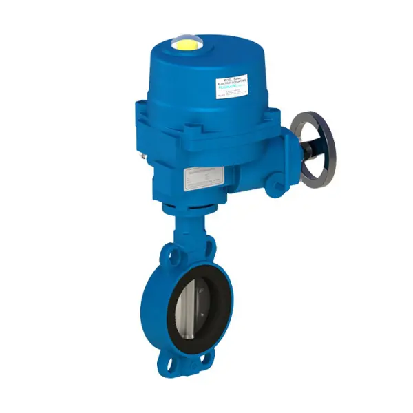 SYLAX® 3 WAFER ELECTRIC ACTUATED (SS) BUTTERFLY VALVE