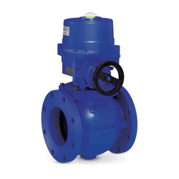 54-A FLO-E-CENTRIC® PLUG VALVE WITH ACTUATOR
